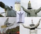 The largest statue of Jesus (33m), Swiebodzin, Poland