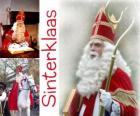 Sinterklaas. St. Nicholas brings gifts to children in the Netherlands, Belgium and other Central European countries