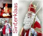 Sinterklaas. St. Nicholas brings gifts to children in the Netherlands, Belgium and other Central European countries