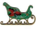 Christmas sleigh to transport gifts, christmas sled