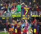 FC Barcelona 5, Real Madrid 0