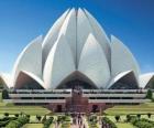 Lotus Temple, Bahá'í House of Worship in Delhi, India