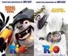 Rio movie posters, with some characters (2)