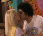 Alan kisses Caterina