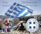 Independence Day of Greece, March 25, 1821. War of Independence or Greek Revolution