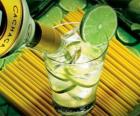 The caipirinha is a Brazilian cocktail consisting of rum, lime, sugar and ice.