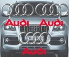 Audi logo, German car brand