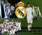 Real Madrid Copa del Rey 2010-2011 champion