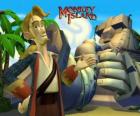 Monkey Island, an adventure video game. Guybrush Threepwood, a major player