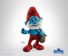 Papa Smurf is the oldest and the leader of the Smurf Village - The Smurfs Movie -