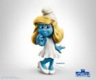Smurfette, his interest is caring and loving every Smurf - The Smurfs Movie -