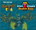 Dark Flameclaw. Invizimals Shadow Zone. Strange creature, evil and aggressive Invizimal