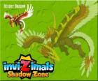 Desert Dragon. Invizimals Shadow Zone. This powerful Dragon controls the sun and lives in the caves of the Gobi Desert