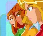 Clover, Alex and Sam, the three Totally Spies