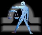 Libra. The Scales, the Balance. Seventh astrological sign of the zodiac. Latin name is Libra