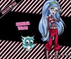 Ghoulia Yelps, the daughter of a couple of zombies is sixteen years old
