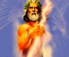 Zeus, the greek god of sky and thunder and the king of olympic gods