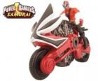 Power Ranger Samurai Red Cycle