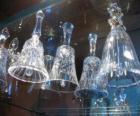 Glass Christmas bells