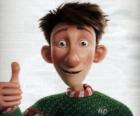 Arthur Christmas, the youngest son of Santa Claus