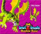 Jungle Dragon. Invizimals Shadow Zone. Dragons of the jungle have a powerful weapon, an acid that spit against the enemy