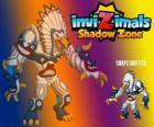 Shapeshifter. Invizimals Shadow Zone. Huge totem with immense power is the god of the forests of the Native Americans