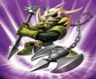 Skylander Voodood, brave warrior. Magic Skylanders