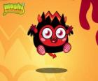 Diavlo. Moshi Monsters. A little devil with wings, horns and tail