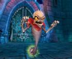 Skylander Ghost Roaster, a creature that eats bad ghosts. Undead Skylanders