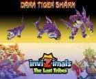 Dark Tiger Shark, latest evolution. Invizimals The Lost Tribes. The dark side of the master of the Invizimals is not an evil creature