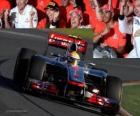 Lewis Hamilton - McLaren - Melbourne, Grand Prize of Australia (2012) (3rd position)