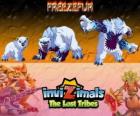 Freezefur, latest evolution. Invizimals The Lost Tribes. A huge beast, violent and fierce