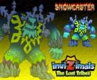 Snowcaster. Invizimals The Lost Tribes. The Supreme Lord of Ice, a mystical and powerful sage that lives in the glaciers