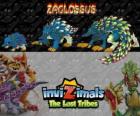 Zaglossus, latest evolution. Invizimals The Lost Tribes. Invizimal resembles a porcupine