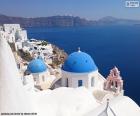 Santorini or Thera is a small archipelago formed by volcanic islands, located in the South of the Aegean, Greece