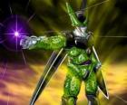 Cell, the ultimate creation of Doctor Gero. An artificial life form created using cells from Goku and other characters