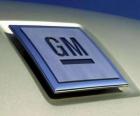 Logo of GM or General Motors. Car Brand U.S.A