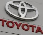 Toyota logo. Japanese automaker