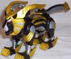 The Lion Zord, Yellow Power Ranger. Ninja Power Rangers