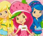 Strawberry Shortcake with her friends