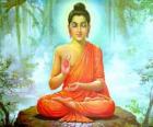 Drawing of Gautama Buddha