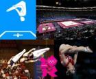 Gymnastics trampoline - London 2012 -