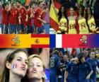 Spain - France, quarter-finals, Euro 2012