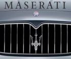 Maserati logo, Italian sports car brand