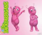 Uniqua is a very strange ant, the most intelligent of the protagonists of The Backyardigans