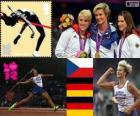 Women's javelin throw London 2012