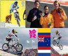 Women's BMX cycling London 2012