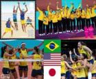 London 2012 women's volleyball