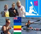 Women's canoe sprint K1 200m London 12