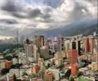 Caracas, is the capital of Venezuela. Located in a mountain valley 900 meters above the sea level